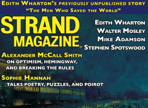 The cover of the Strand magazine containing the Edith Wharton short story