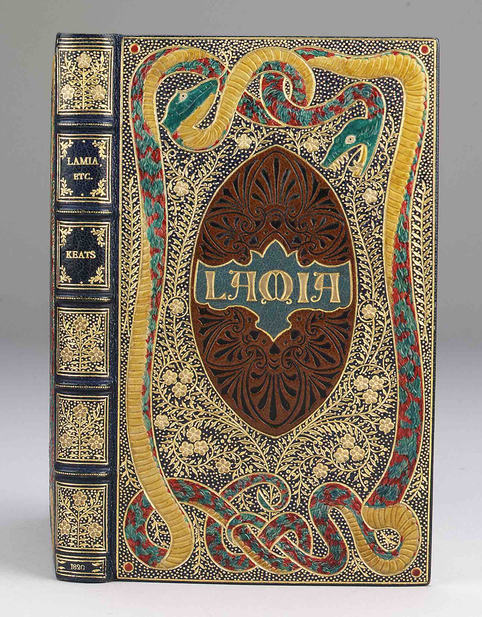 Lamia, Isabella, The Eve of St. Agnes, and Other Poems,1920. Poems by John Keats. First edition. Binding by Rivière.