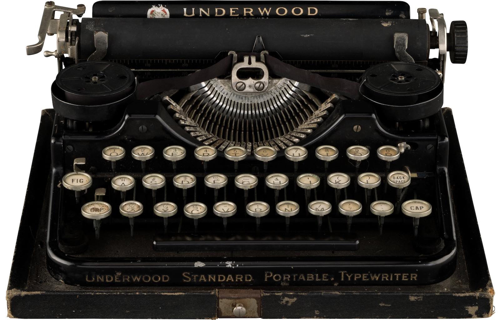 Ernest Hemingway's 1926 Underwood Standard Portable (Serial Number 183598)