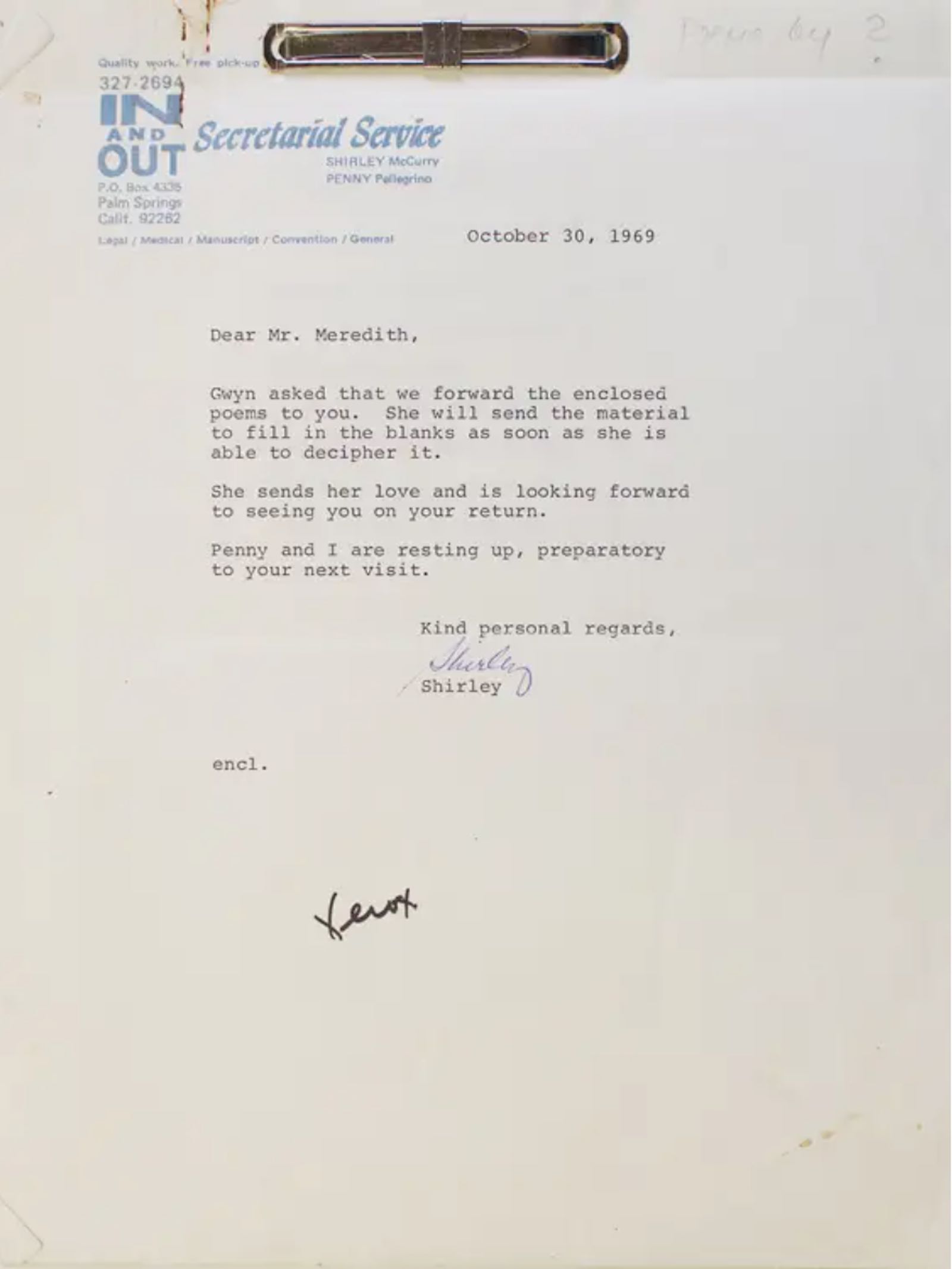 The Love Poems of John Steinbeck to Gwyn