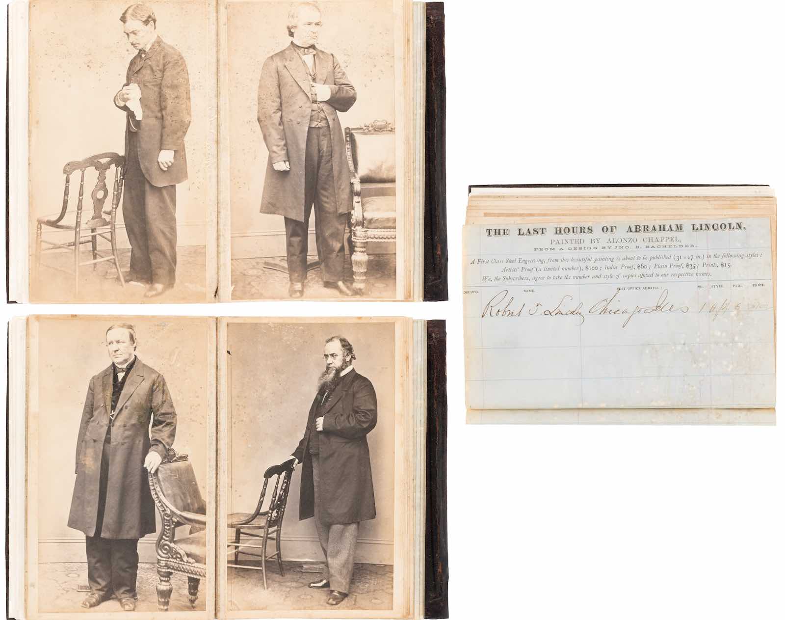 The Last Hours of Lincoln subscription book