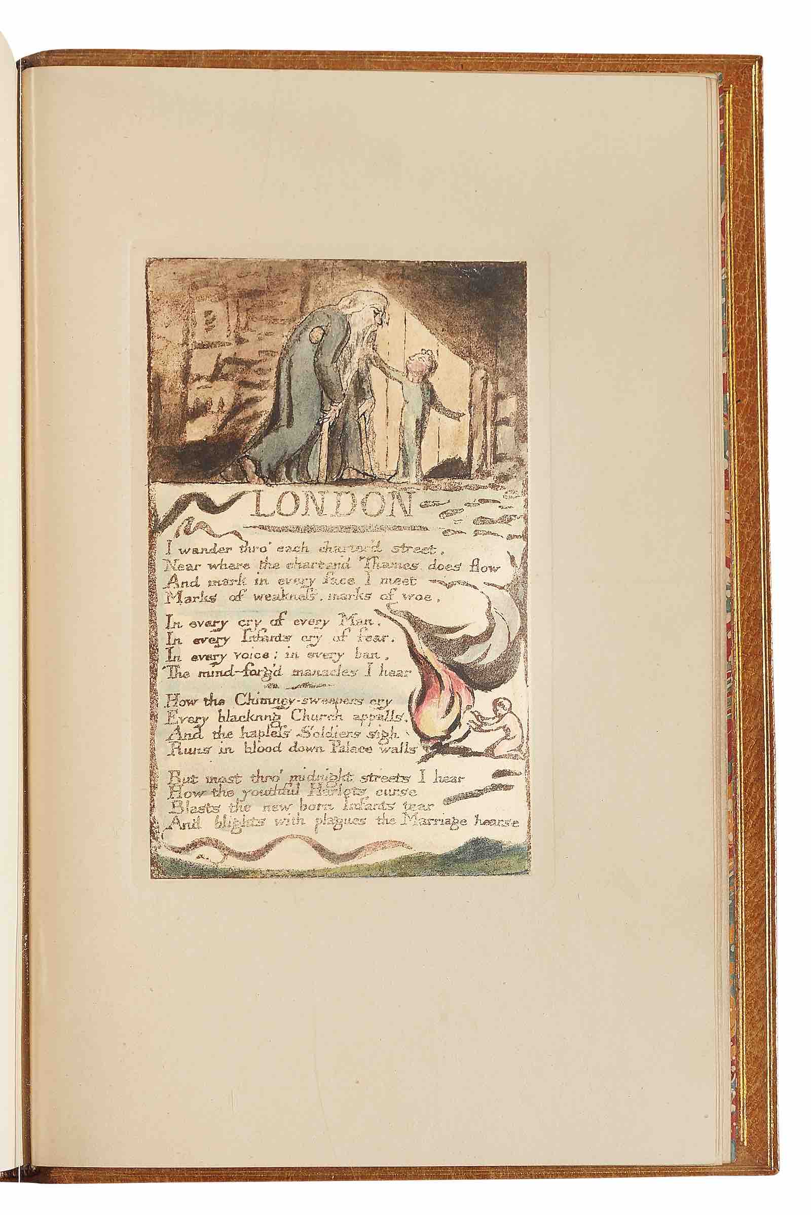 The Rothschild copy of William Blake’s Songs of Innocence and of Experience Shewing the Two Contrary States of the Human Soul