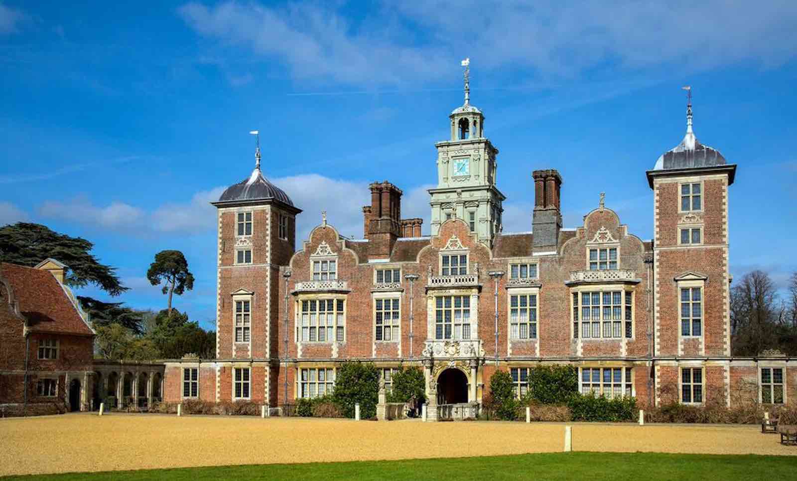 Exterior of the house at Blickling Estate, Norfolk