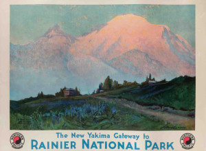 Sydney Laurence, Rainier National Park/The New Yakima Gateway, 1932