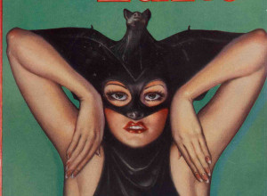 Weird Tales #118 October, 1933, 'Bat Woman' front cover by Margaret Brundage 
