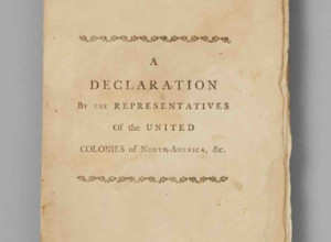 A Declaration […] Setting Forth the Causes and Necessity [of] Taking up Arms (Philadelphia: Bradford, 1775)