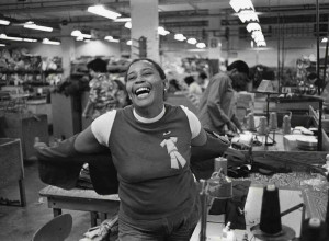 Mom at Work (detail) from Family Pictures and Stories, 1978–1984, Carrie Mae Weems. Gelatin silver print.