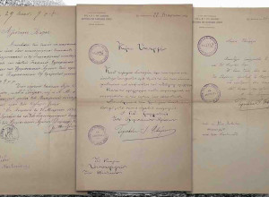 The 1896 Olympic letters