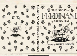 Robert Lawson, illustration for The Story of Ferdinand by Munro Leaf, 1936