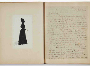 One of eight autograph letters signed by John Keats to his fiancée, Fanny Brawne