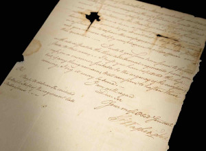 George Washington letter written four days before the Battle of Germantown