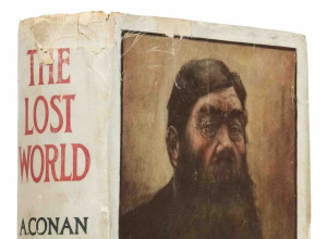 First English edition of The Lost World in original dust jacket