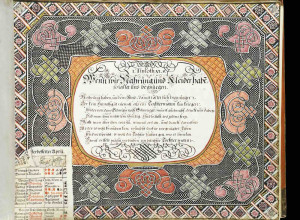 Hieronymus Tochtermann's Schriften Buch (Augsbourg, 1744-1747), from Librarie Paul Jammes