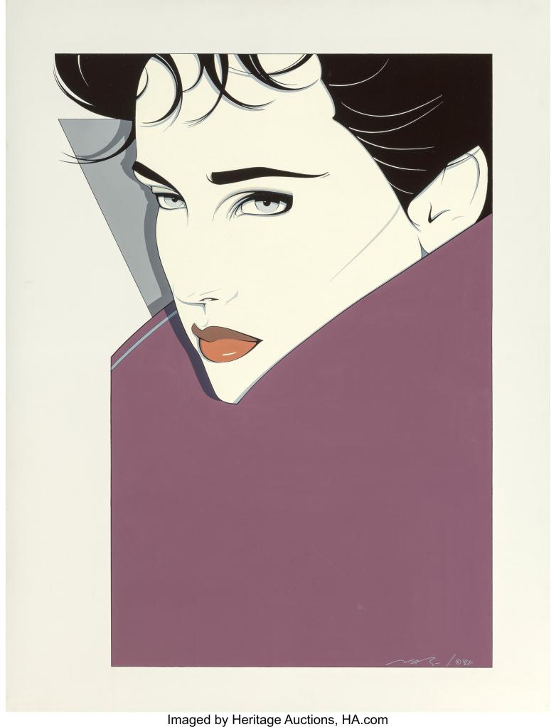 Patrick Nagel Leads Heritage Illustration Art Auction Above 1 5   Nagel Ha 