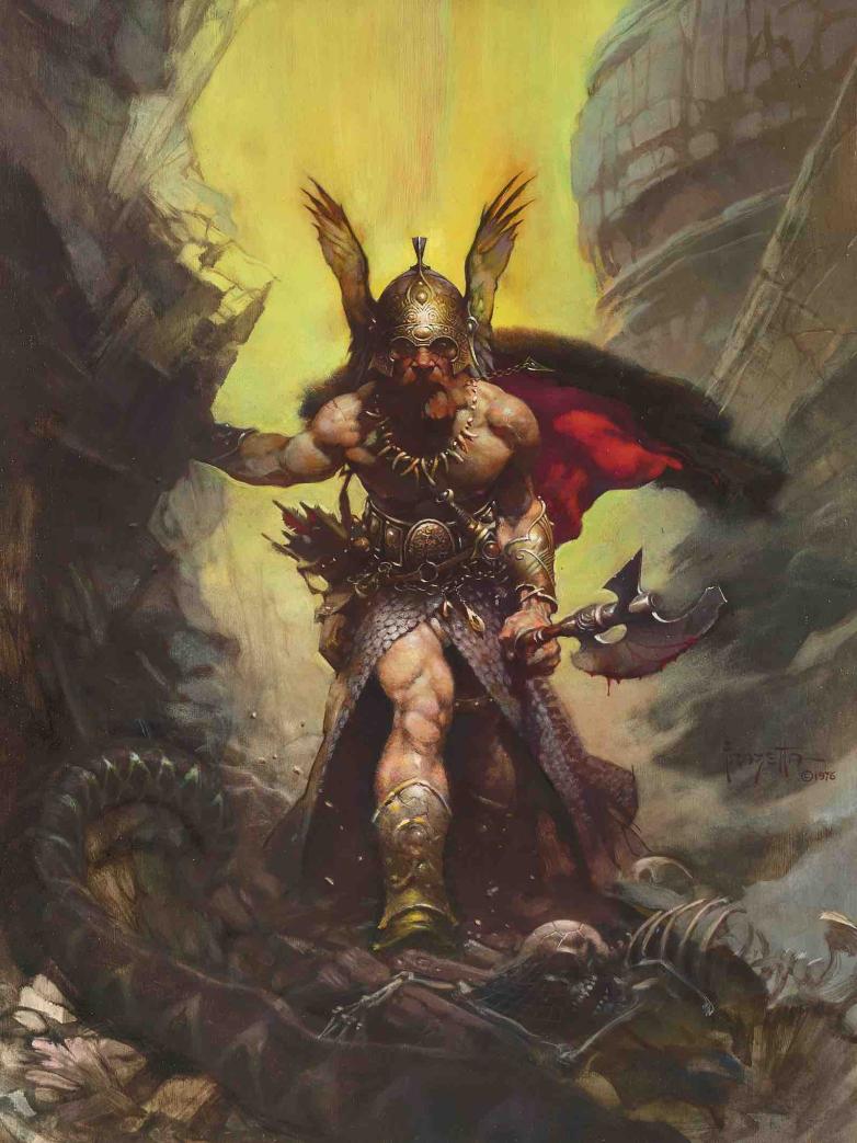 Frank Frazetta’s 6m ‘Dark Kingdom’ World’s Most Valuable Work