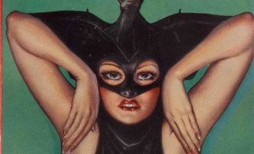 Weird Tales #118 October, 1933, 'Bat Woman' front cover by Margaret Brundage 