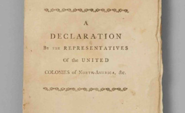 A Declaration […] Setting Forth the Causes and Necessity [of] Taking up Arms (Philadelphia: Bradford, 1775)