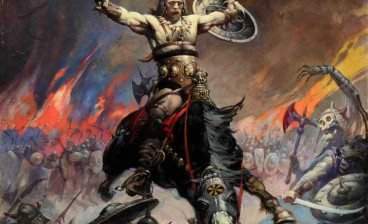 Frank Frazetta’s Conan the Conqueror (Berserker) cover art