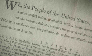 Rufus King's copy of the second printed draft of the United States Constitution
