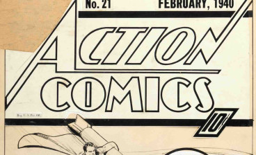 Cover of Action Comics No. 21 drawn by Joe Shuster