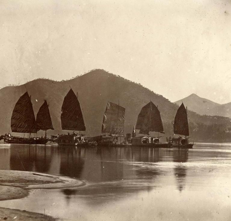 Lai Fong's "Chinese Junks, Hong Kong."