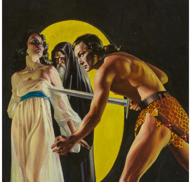 Virgil Finlay's The Thief of Forthe