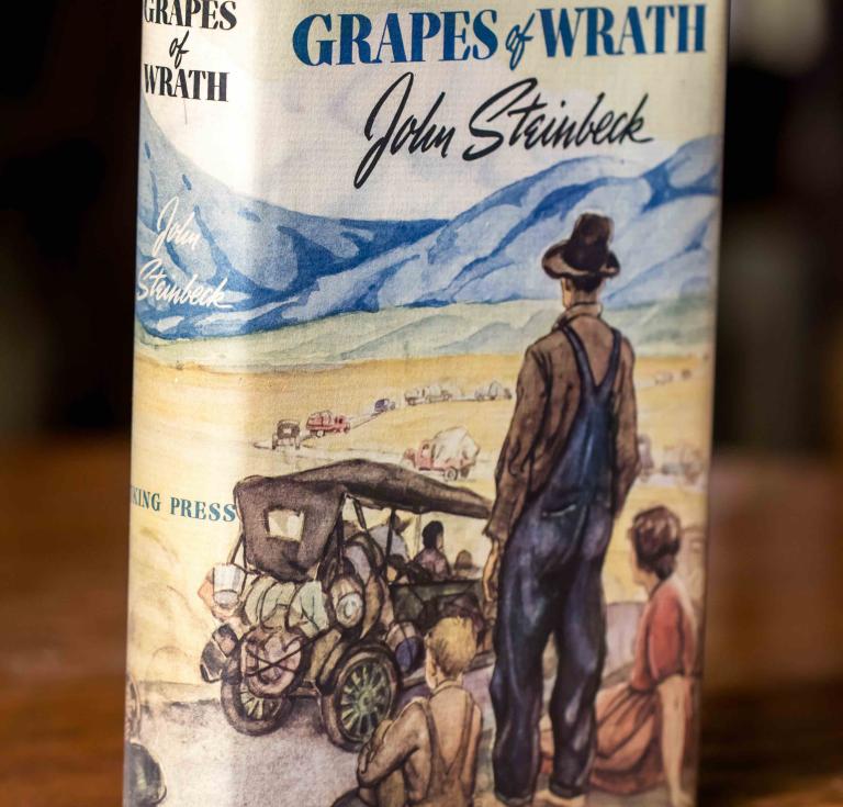 The Grapes of Wrath first edition