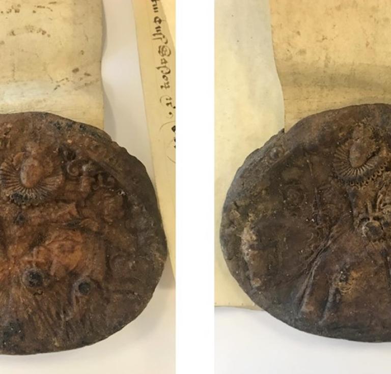 Elizabethan wax seal