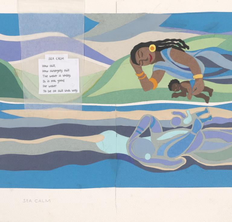 Ashley Bryan, Sea Calm 