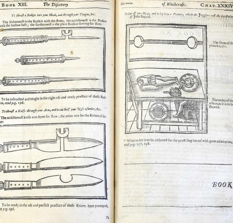 Detail from Reginald Scot’s 1665 The Discovery of Witchcraft