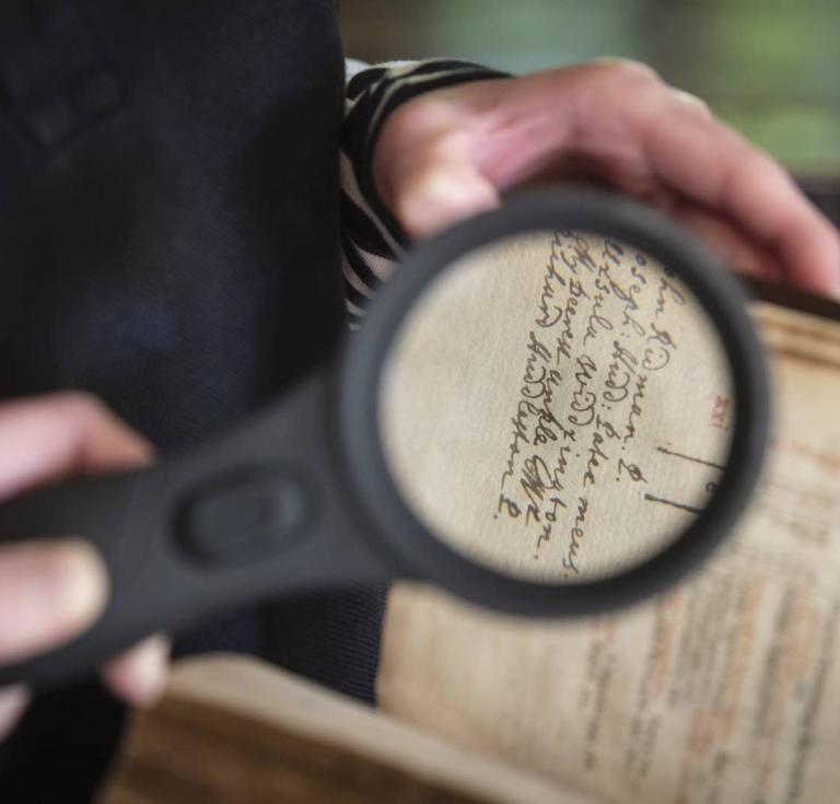 Inscriptions and annotations by Fr Huddleston highlight how precious and personal the missal would have been to him.