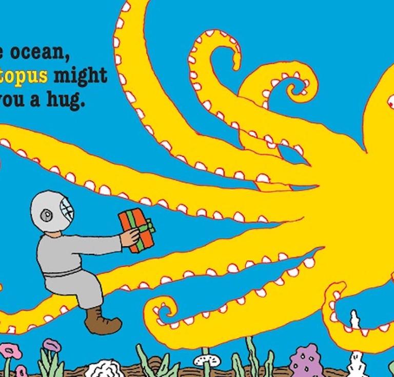 Seymour Chwast, Illustration for Find a Friend (Astra). Seymour Chwast Collection, Washington University Libraries, Department of Special Collections. 