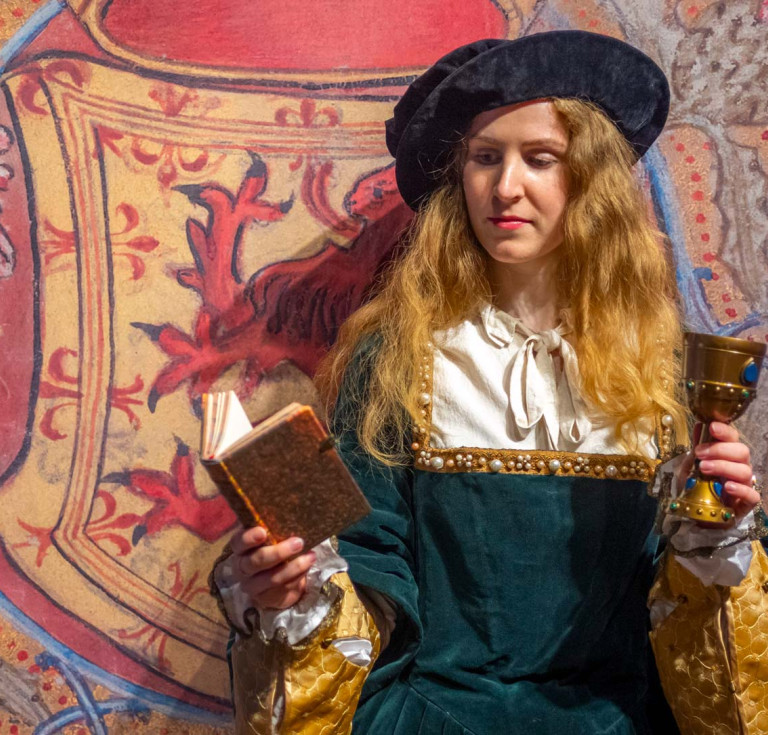 Digitisation officer Manda Tamosauskaite helps to launch Renaissance: Scotland and Europe 1480–1630 which opens on June 21 and runs until April next year at George IV Bridge, Edinburgh. 