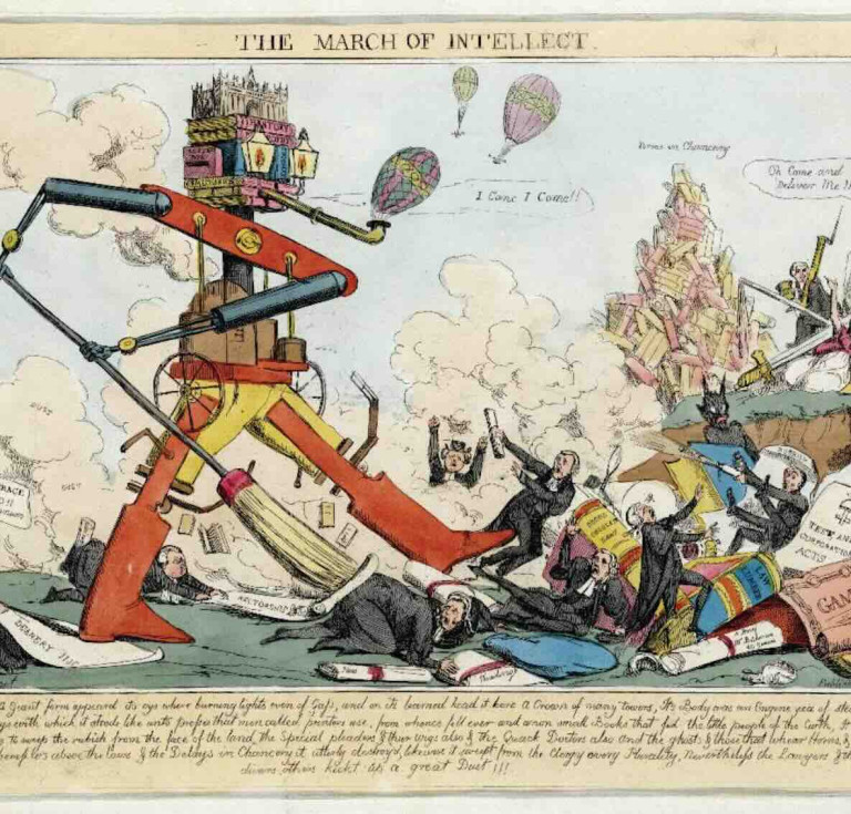 Robert Seymour, The March of Intellect (London, 1828)