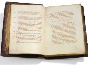 The Latin Gospels manuscript